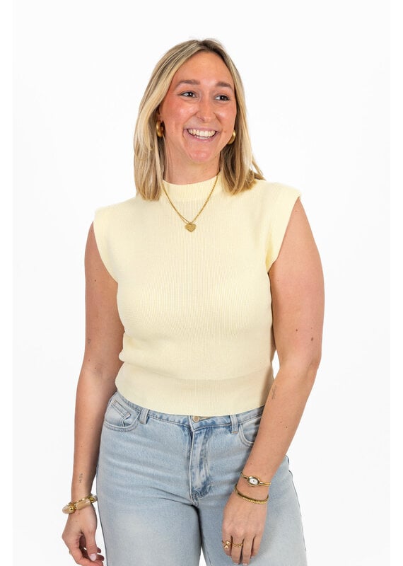 21Jewelz Basic zomer top - geel