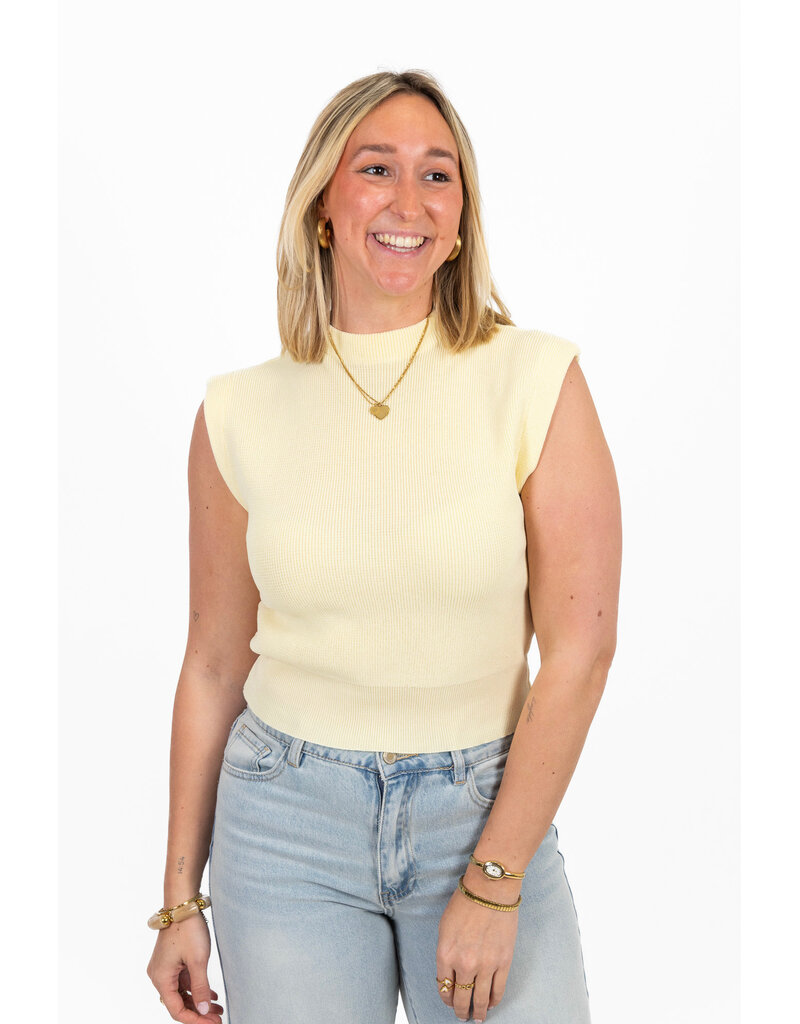 21Jewelz Basic zomer top - geel