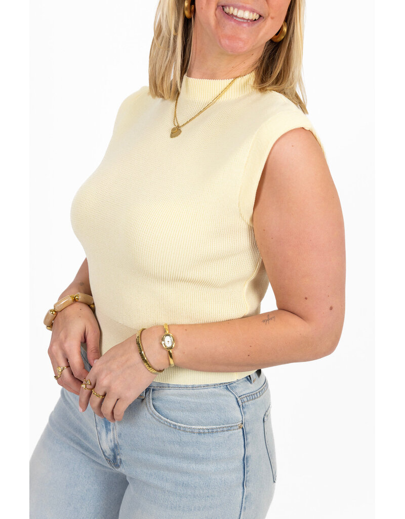 21Jewelz Basic zomer top - geel