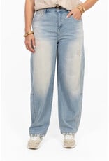 21Jewelz Destroyed balloon fit jeans