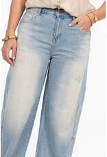 21Jewelz Destroyed balloon fit jeans