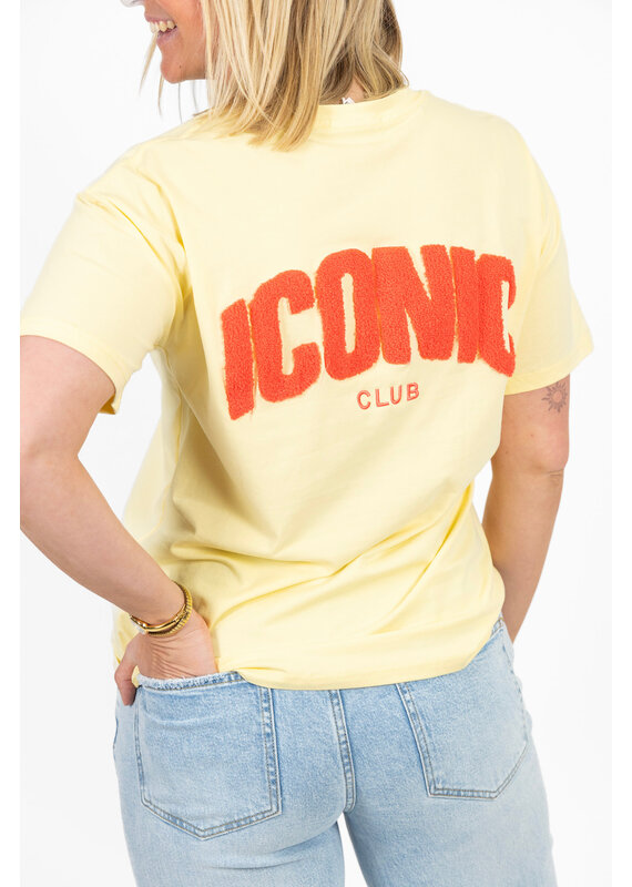 Iconic club shirt - geel