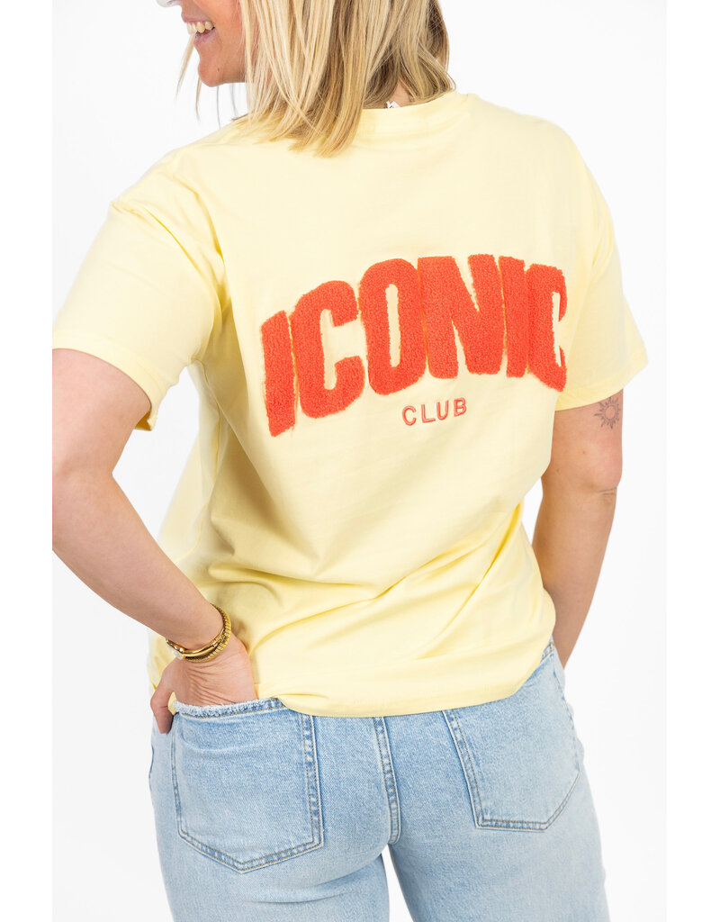 Iconic club shirt - geel