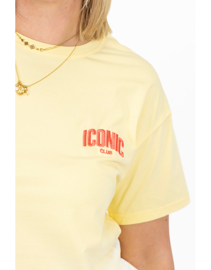 Iconic club shirt - geel