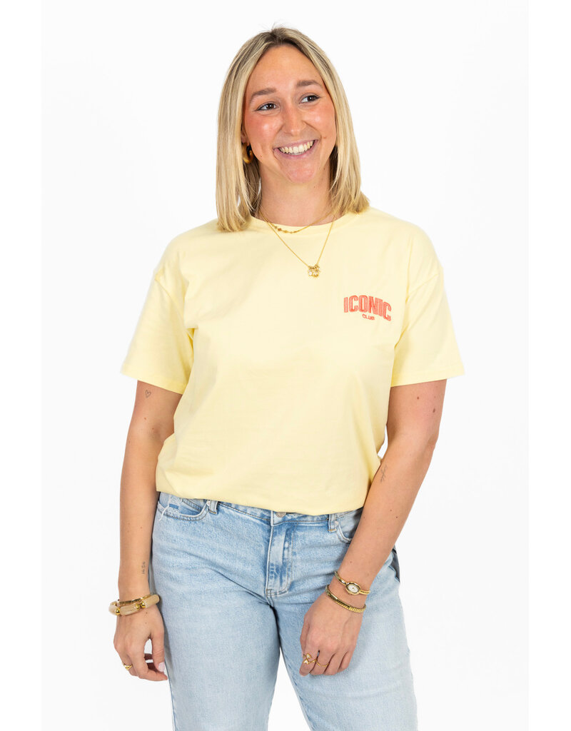 Iconic club shirt - geel