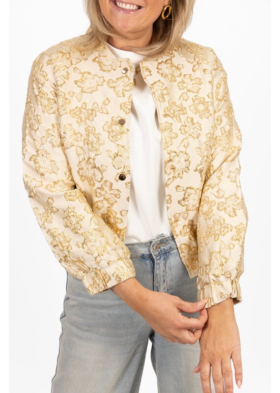 21Jewelz - The Label 21Jewelz the label | Bomber met gouden print