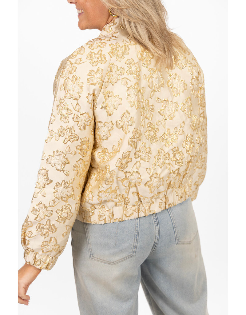 21Jewelz - The Label 21Jewelz the label | Bomber met gouden print