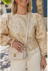 21Jewelz - The Label 21Jewelz | Blouse met gouden print