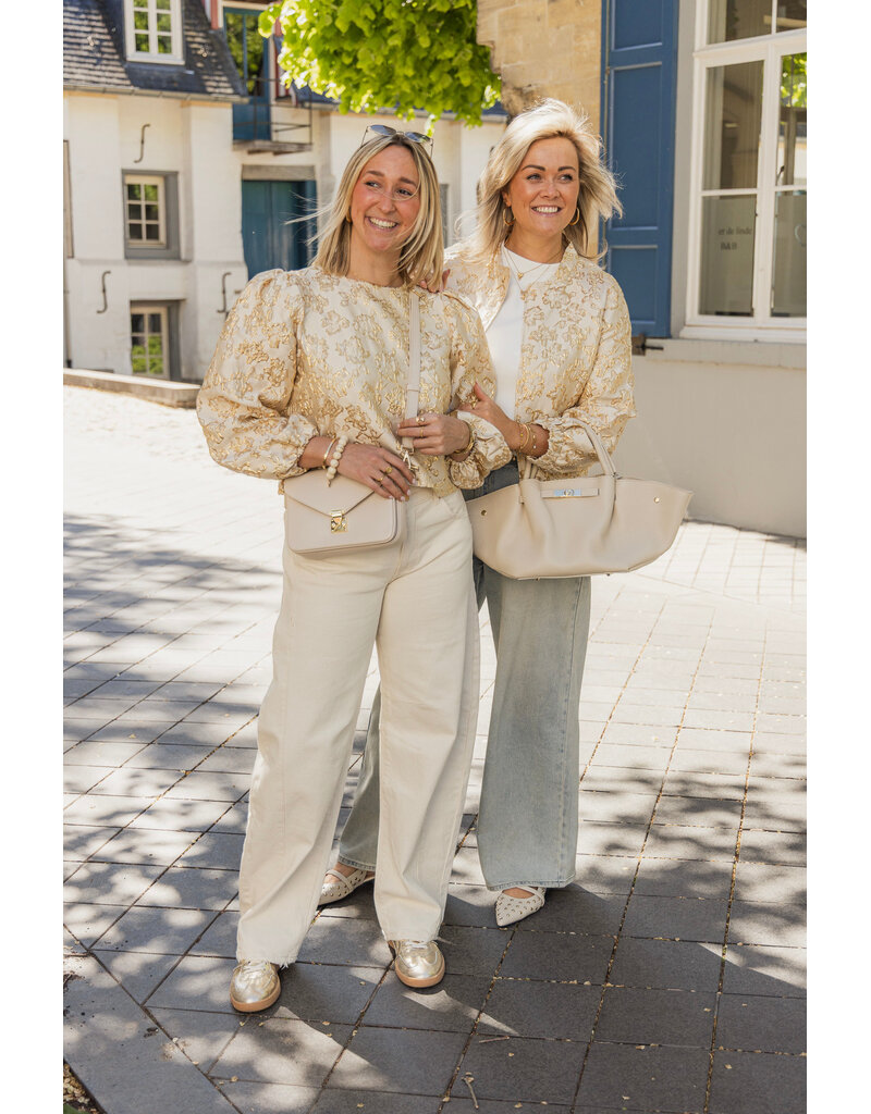 21Jewelz - The Label 21Jewelz the label | Bomber met gouden print