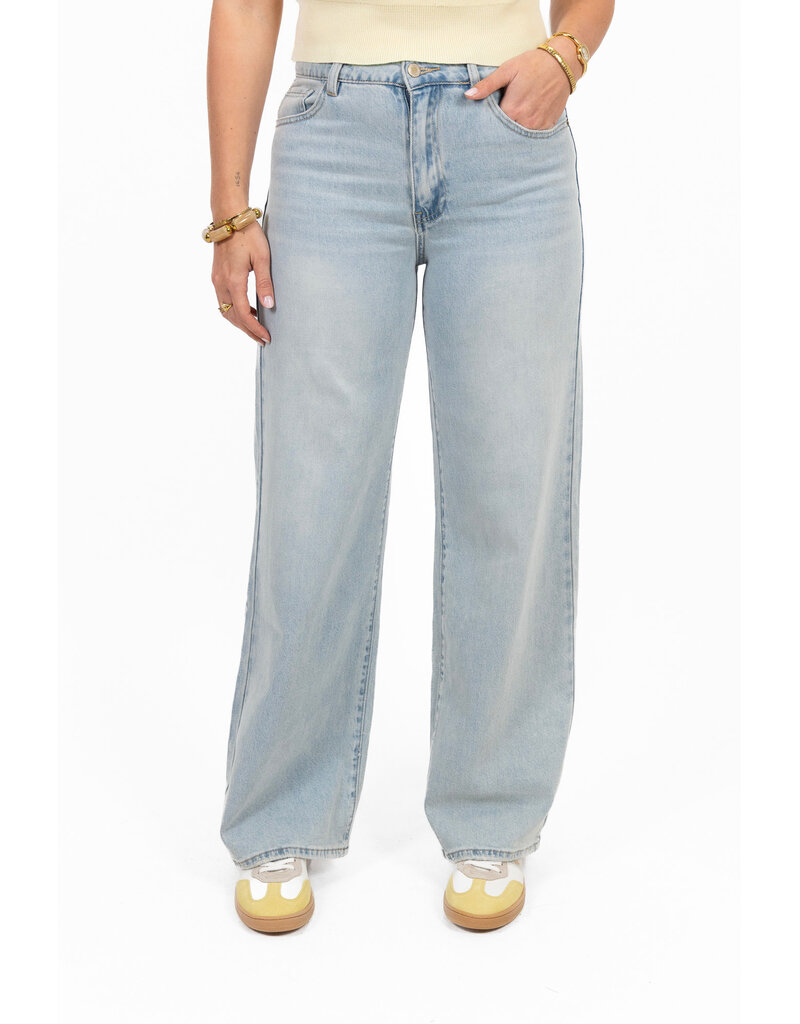 21Jewelz Basic stretch wide leg jeans super stretch