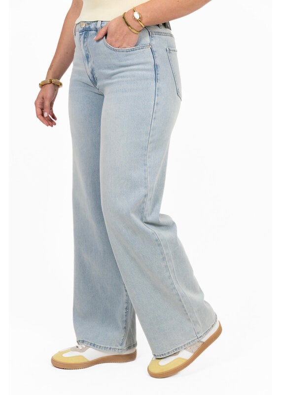 21Jewelz Basic stretch wide leg jeans super stretch