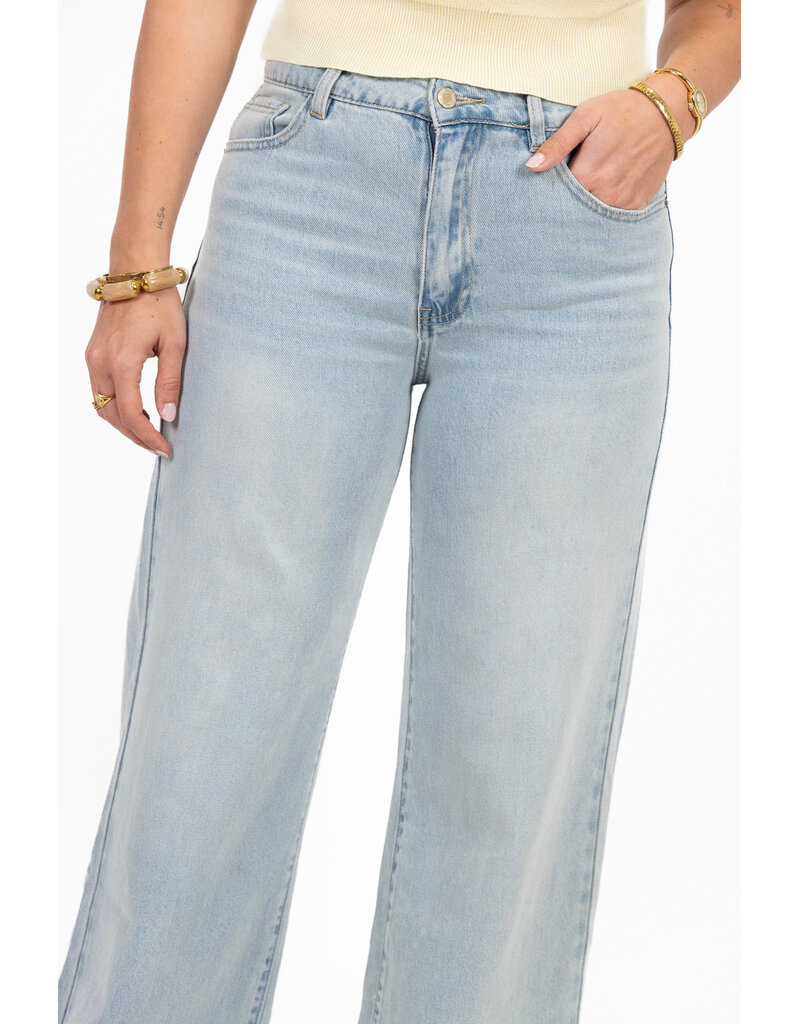 21Jewelz Basic stretch wide leg jeans super stretch
