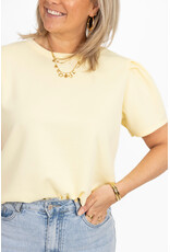 21Jewelz Sweatshirt met pofmouw - geel