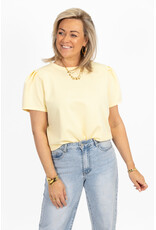 21Jewelz Sweatshirt met pofmouw - geel