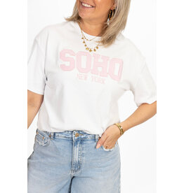 21Jewelz T-shirt "SOHO New York" - wit
