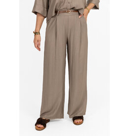 21Jewelz Pantalon met ceintuurtje - taupe