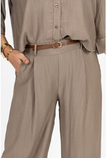 21Jewelz Pantalon met ceintuurtje - taupe