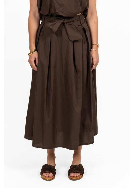 21Jewelz Midi rok - bruin