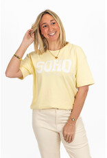 21Jewelz T-shirt "SOHO New York" - geel