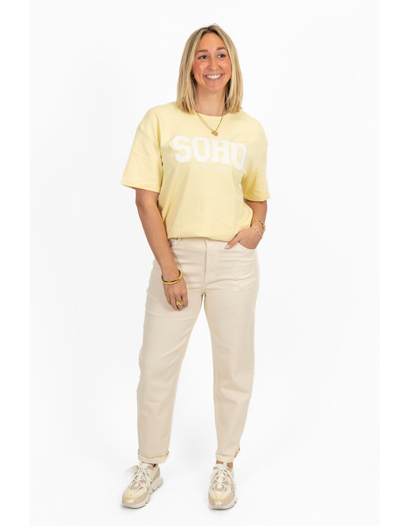 21Jewelz Mom fit jeans - beige