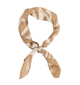 21Jewelz Sjaaltje met zebra print - beige
