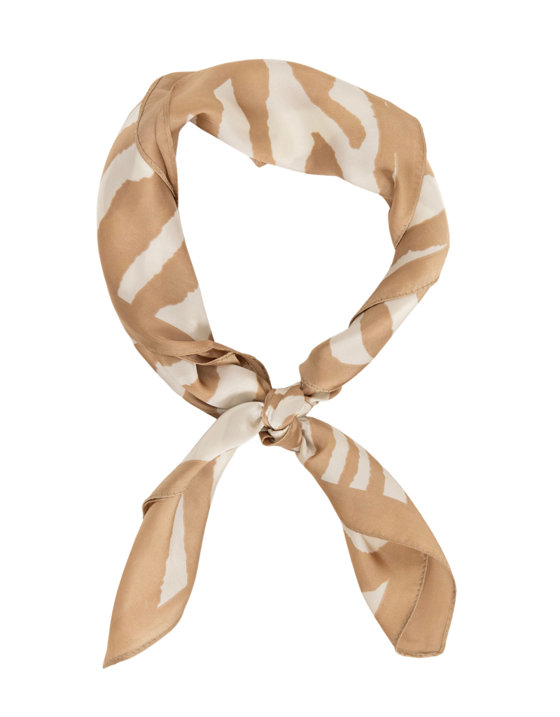 21Jewelz Sjaaltje met zebra print - beige
