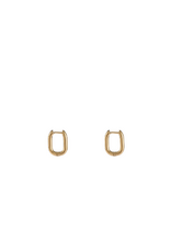 Go Dutch Label D&E - Kleine oorringen 16mm - goud
