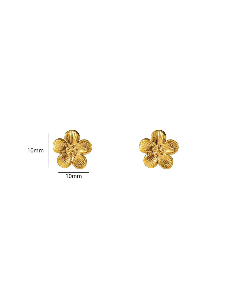 Go Dutch Label D&E - Daisy stud - goud