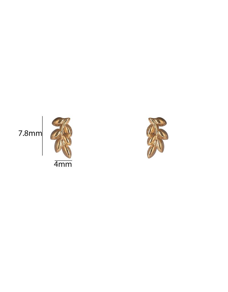 Go Dutch Label D&E - Branch stud - goud