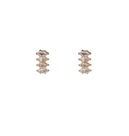 Go Dutch Label D&E - Long sparkle stud - goud