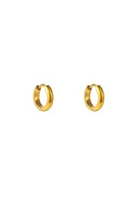 Go Dutch Label D&E - Essential hoop 3mm x 9mm - goud
