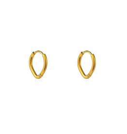 Go Dutch Label D&E - Drop hoop - goud