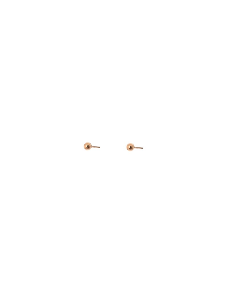 Go Dutch Label D&E - Basic studs 3mm - goud