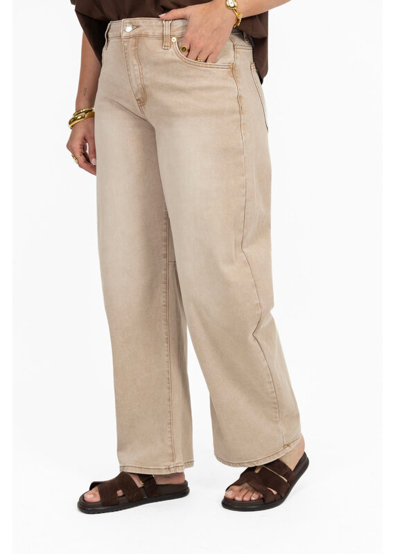 21Jewelz Balloon jeans - washed beige