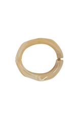 21Jewelz Statement bangle in organische vorm - beige