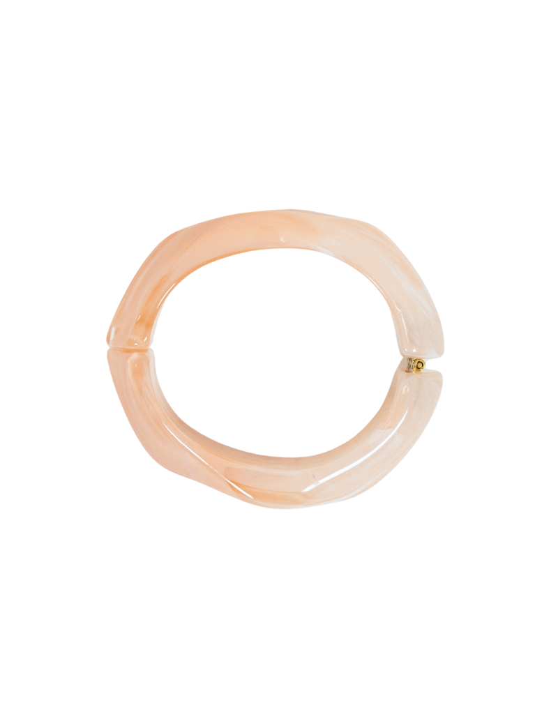 21Jewelz Statement bangle in organische vorm - roze