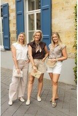 21Jewelz Basic mouwloos blousje - taupe