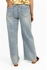 21Jewelz Mid rise wide leg jeans