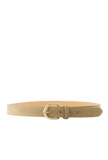 21Jewelz Musthave gold detailed riem - suede taupe