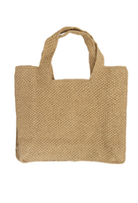21Jewelz Rotan-look shopper - camel