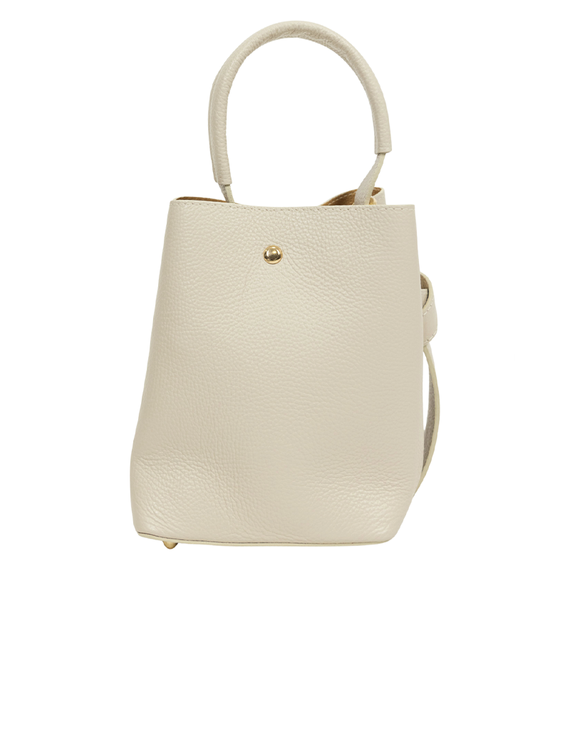 21Jewelz Bucket tas met gouden details - ecru