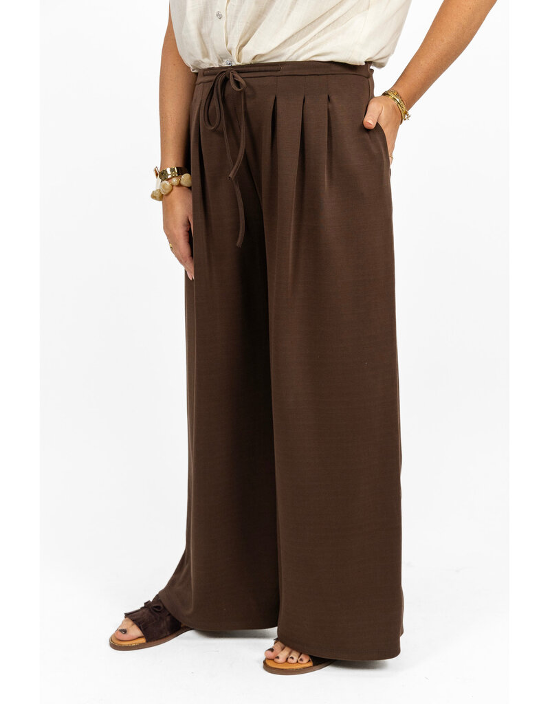 21Jewelz Wide leg jogger - bruin