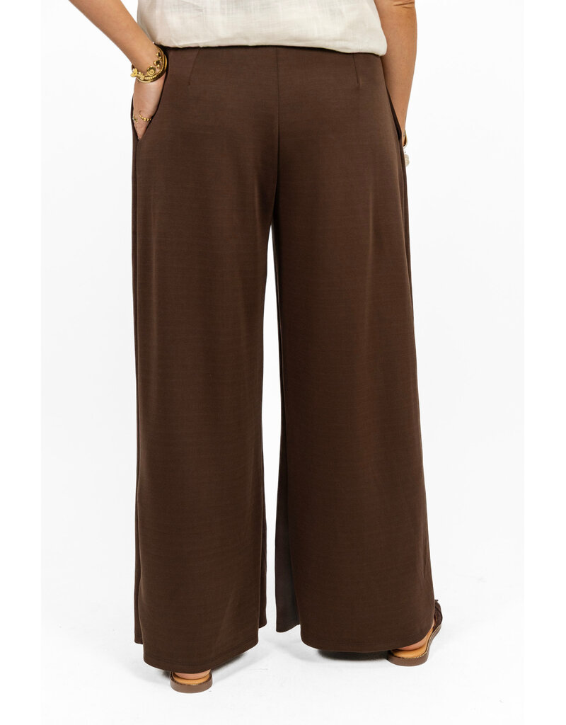 21Jewelz Wide leg jogger - bruin