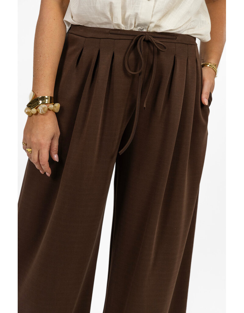21Jewelz Wide leg jogger - bruin