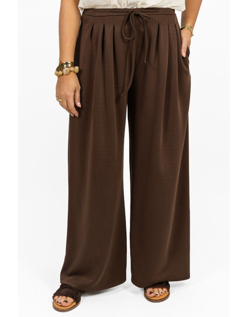 21Jewelz Wide leg jogger - bruin