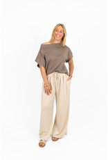 21Jewelz Wide leg jogger - beige
