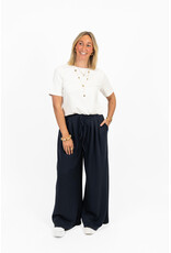 21Jewelz Wide leg jogger - donkerblauw