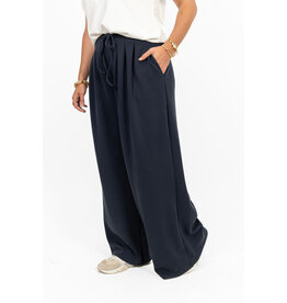 21Jewelz Wide leg jogger - donkerblauw
