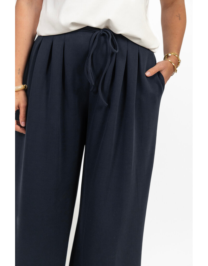 21Jewelz Wide leg jogger - donkerblauw