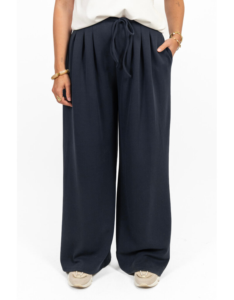 21Jewelz Wide leg jogger - donkerblauw